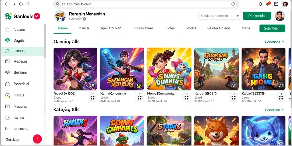 Screenshot dari fitur bonus yang menarik di aplikasi.