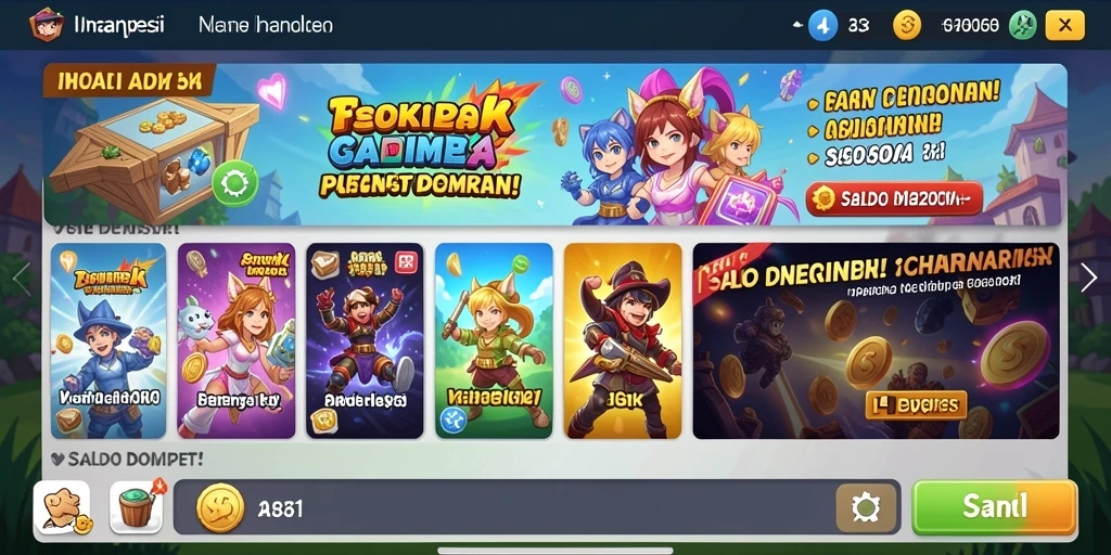 Kompetisi real-time dengan pemain lain yang seru.