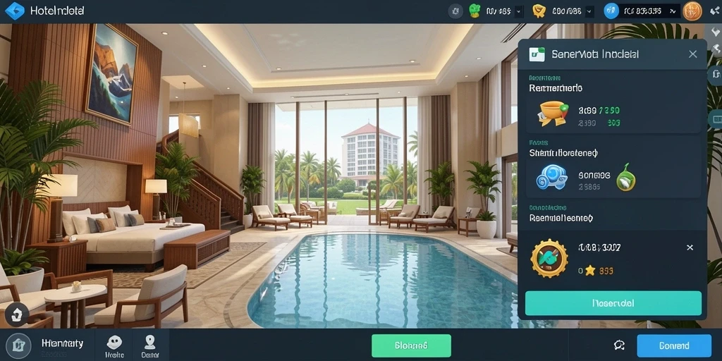 Fitur sosial untuk berinteraksi dengan pemain lain.