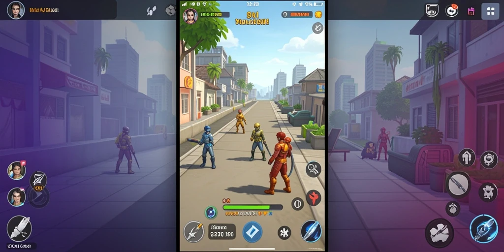 Momen seru saat bermain dalam mode multiplayer.