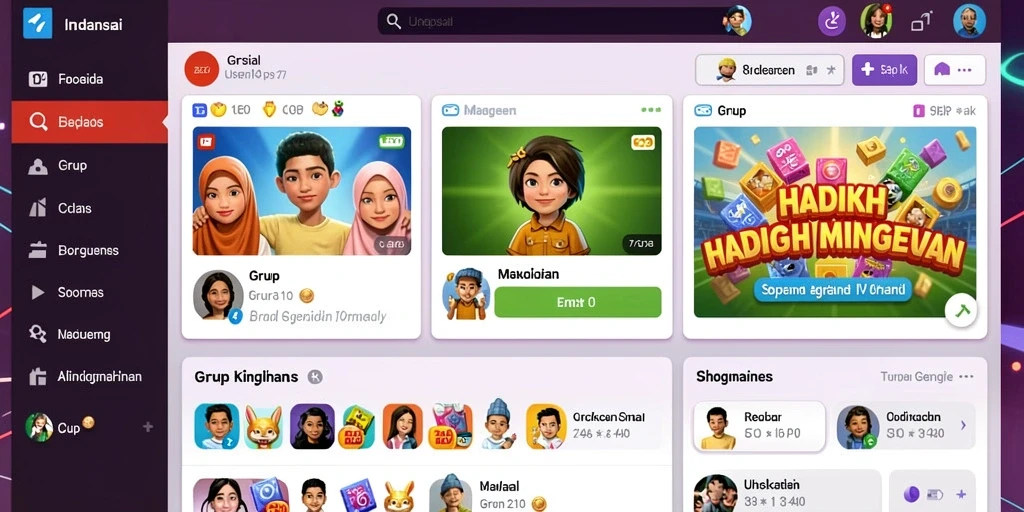 Screenshot menampilkan peta baru yang luas untuk dijelajahi.