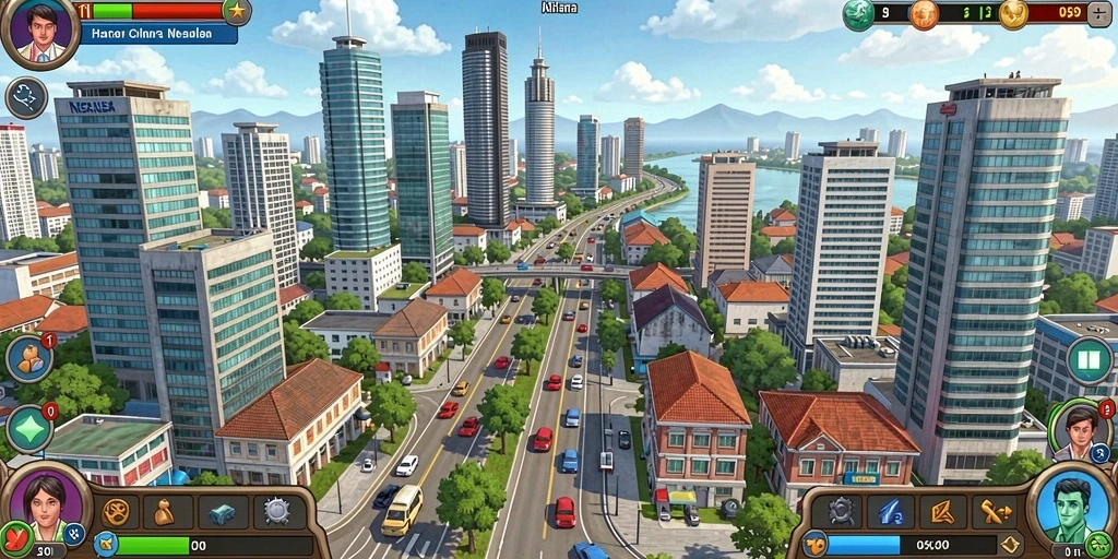 Karakter unik yang bisa Anda pilih.